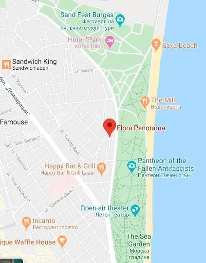 Flora Panorama ***** Luxury Appartement 부르가스 아파트